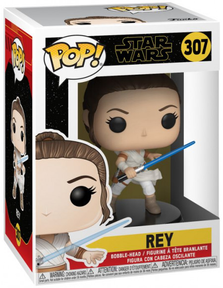 Star Wars Épisode 9 - L'Ascension de Skywalker - Rey - Funko Pop! n° 307 Figurine de collection Standard