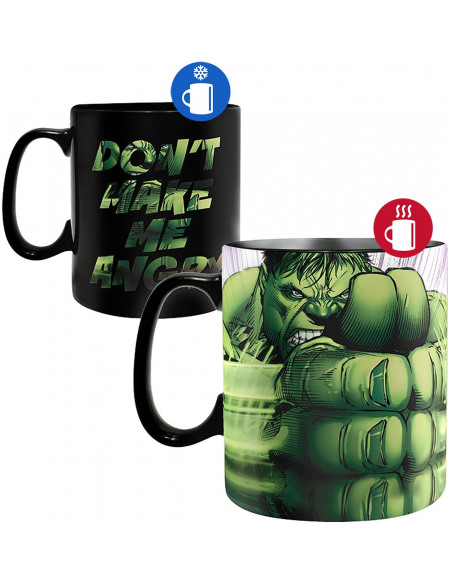 Hulk Hulk Smash - Heat-Change Mug multicolore