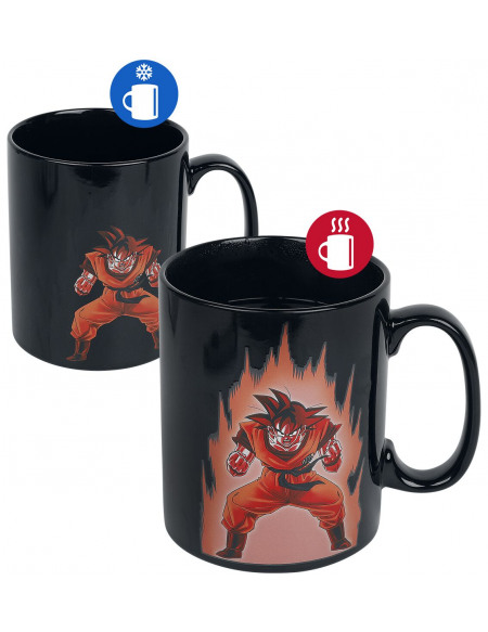 Dragon Ball Shenlong & Goku - Mug Thermo-Réactif Mug multicolore