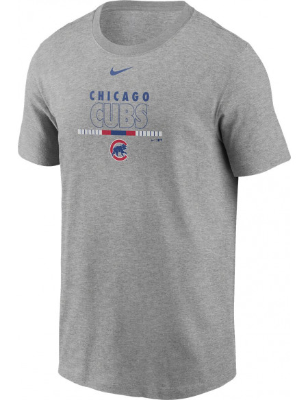 MLB Nike - Chicago Cubs T-shirt gris sombre chiné