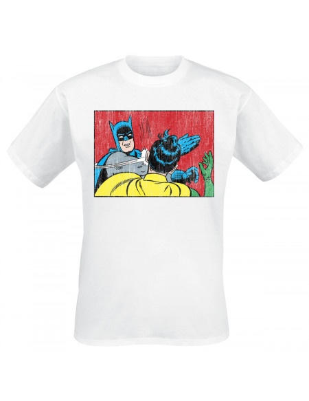 Batman Slap T-shirt blanc
