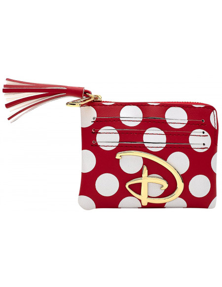 Walt Disney Loungefly - Pois Porte-cartes rouge/blanc