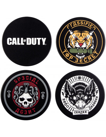 Call Of Duty Call Of Duty : Cold War - Badges Dessous de verre multicolore