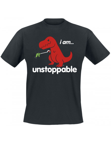 Goodie Two Sleeves I Am ... Unstoppable T-shirt noir