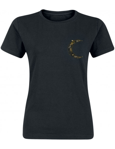 gingercat Moonchild T-shirt Femme noir