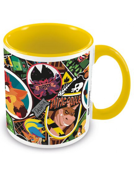 Crash Bandicoot Crash Bandicoot 4 - Collage Mug multicolore