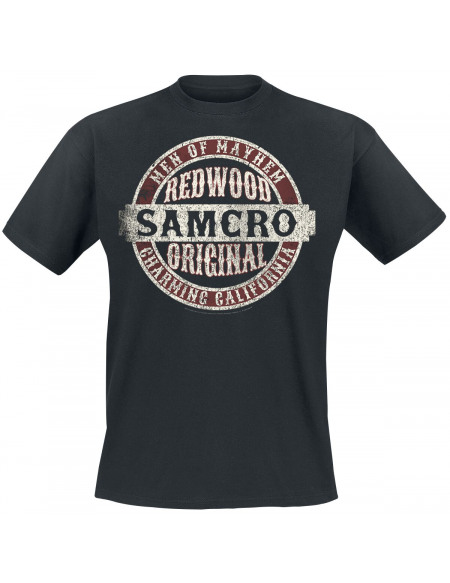 Sons Of Anarchy Samcro Original T-shirt noir
