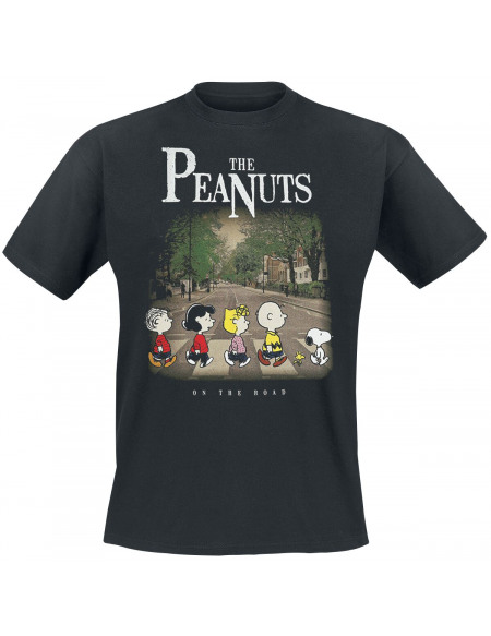Snoopy The PeaNuts T-shirt noir