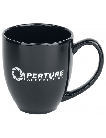 Portal Aperture Laboratories Mug noir