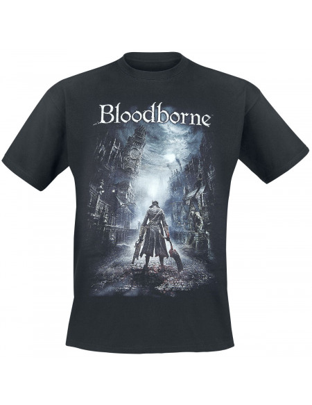 Bloodborne Box Art T-shirt noir
