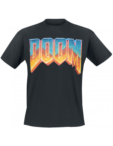 Doom Logo T-shirt noir