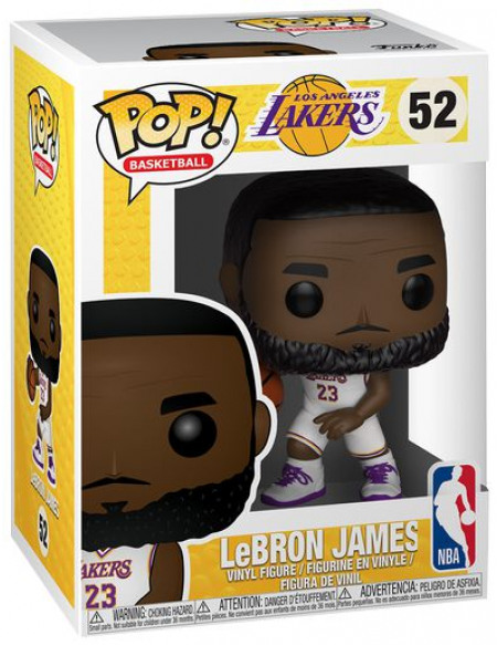 NBA Los Angeles Lakers - LeBron James - Funko Pop! n°52 Figurine de collection Standard