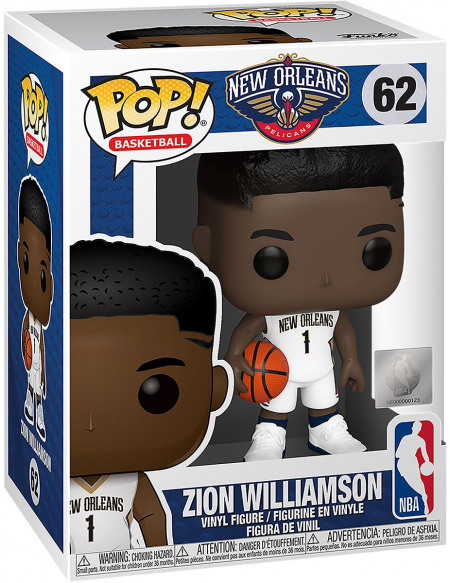NBA New Orleans Pelicans - Zion Williamson - Funko Pop! n°62 Figurine de collection Standard