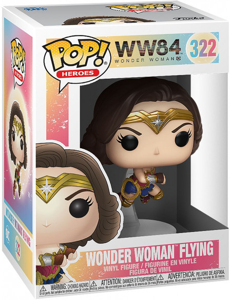 Figurine Funko Pop Heroes WW84 Wonder Woman Flying