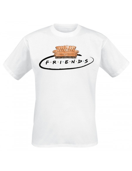 Friends Logo T-shirt blanc