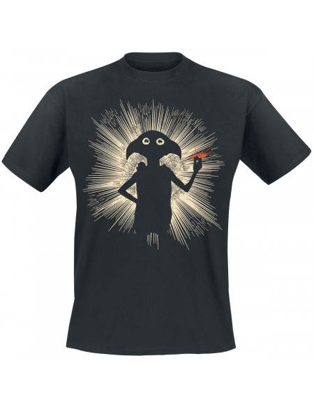 Harry Potter Dobby T-shirt noir