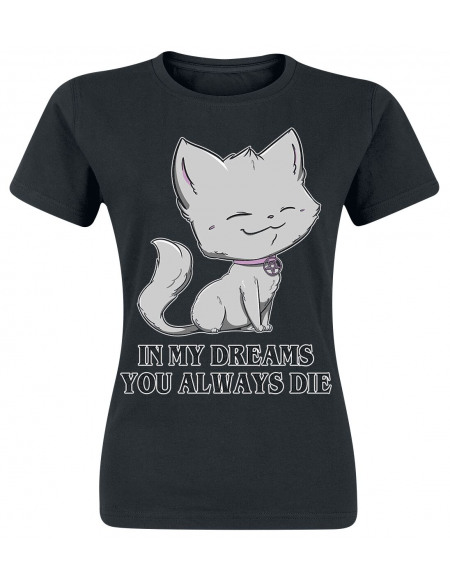 Cupcake Cult In My Dreams You Always Die T-shirt Femme noir