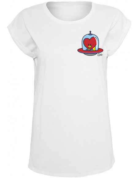 BT21 Tata T-shirt Femme blanc