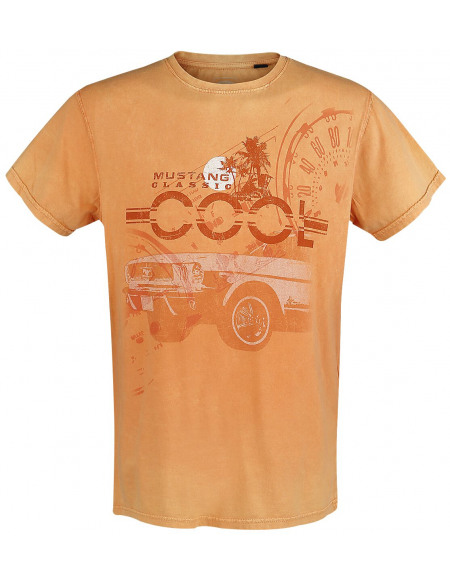 Ford Mustang - Cool T-shirt orange
