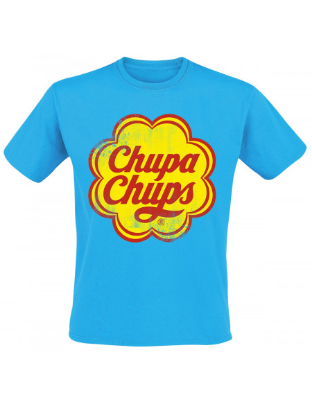 Chupa Chups Logo Classique T-shirt bleu
