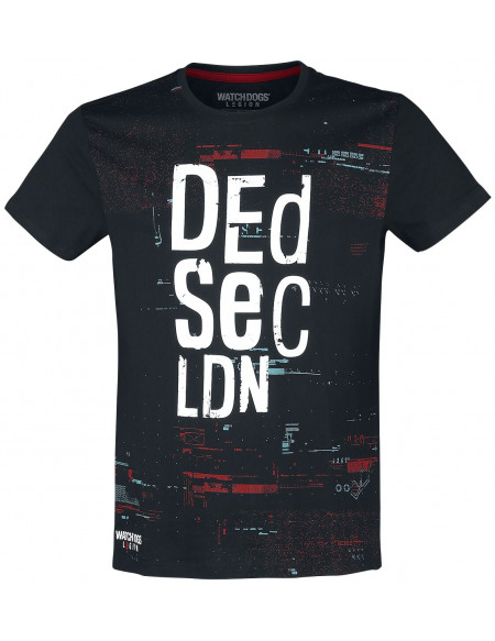 Watch Dogs Legion - DEDSEC T-shirt noir