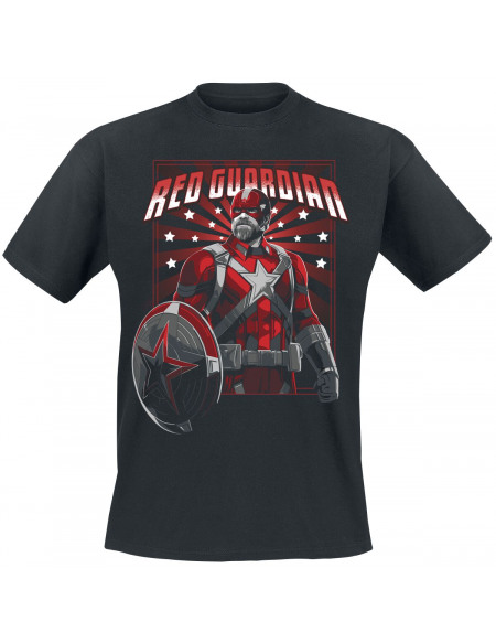 Black Widow Red Guardian T-shirt noir