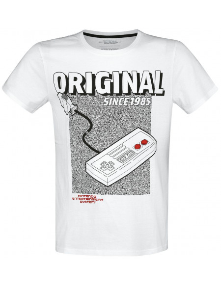 Nintendo NES - Nintendo Entertainment System - Original T-shirt blanc