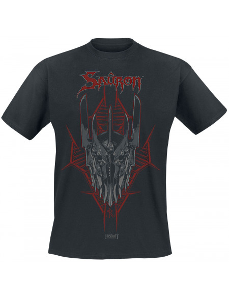 Le Seigneur Des Anneaux Sauron T-shirt noir
