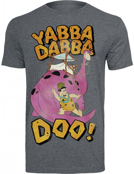 Les Pierrafeu Yabba Dabba Doo! T-shirt gris