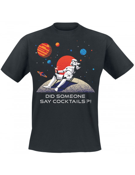 Original Stormtrooper Did Someone Say Cocktails?! T-shirt noir