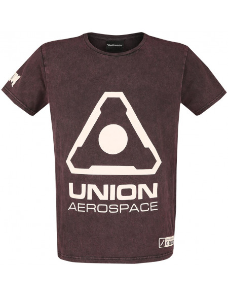 Doom Logo UAC T-shirt bordeaux