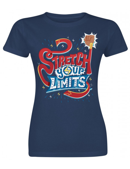 Avengers Ms. Marvel - Stretch Your Limits T-shirt Femme bleu
