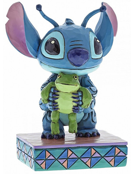 Lilo & Stitch Stitch Avec Grenouille Figurine de collection Standard