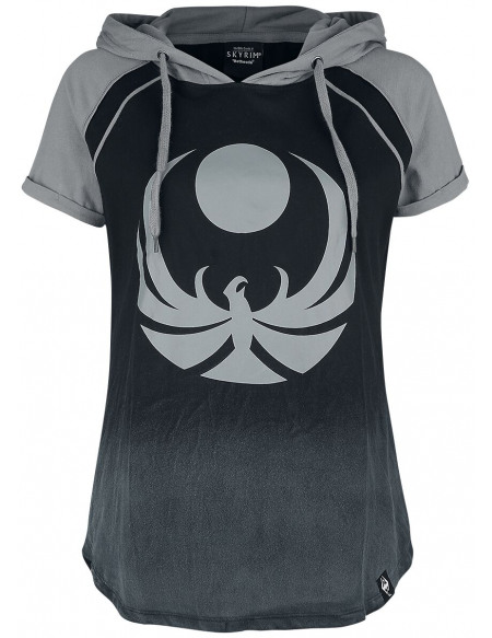 The Elder Scrolls V - Skyrim - Nightingale T-shirt Femme noir/gris