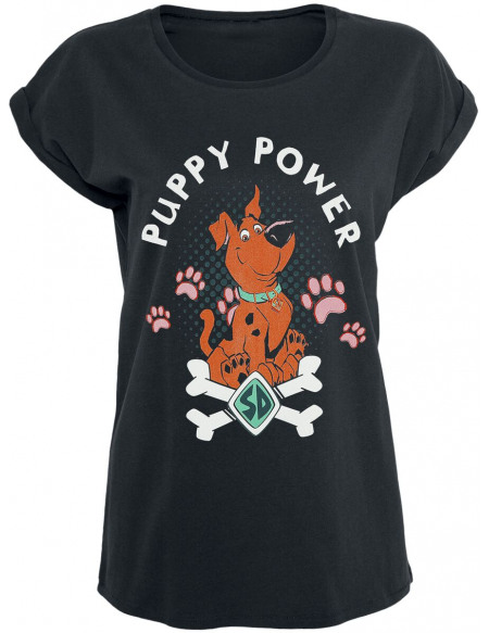 Scoob! Puppy Power T-shirt Femme noir