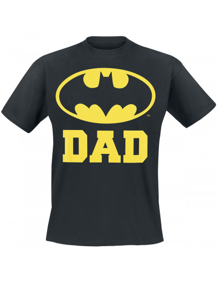 Batman Bat Dad T-shirt noir