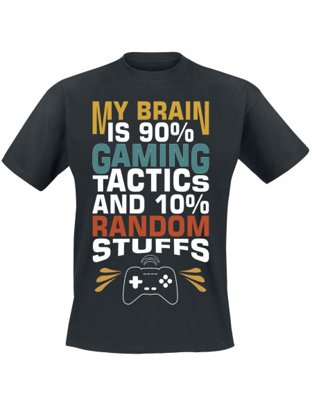 My Brain T-shirt noir