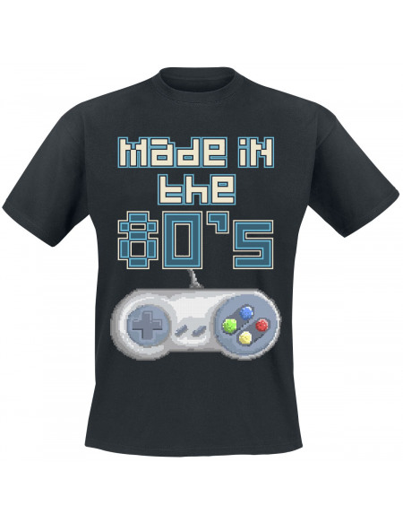 Made In The 80's T-shirt noir