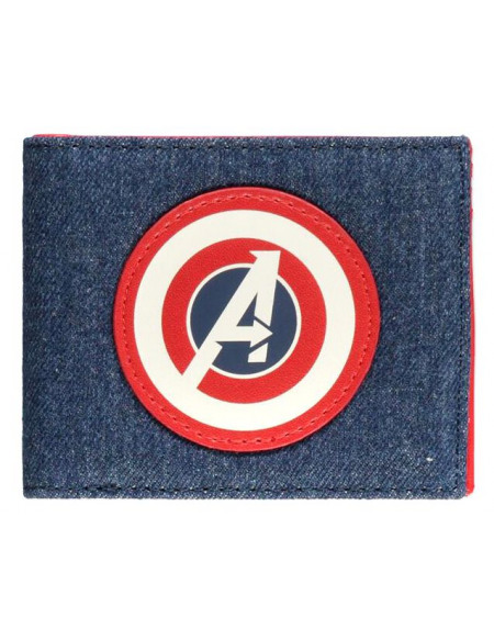 Avengers Logo Avengers Portefeuille bleu/rouge/blanc