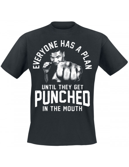 Mike Tyson Tyson Fist Punched T-shirt noir