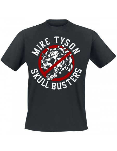 Mike Tyson Skullbusters T-shirt noir