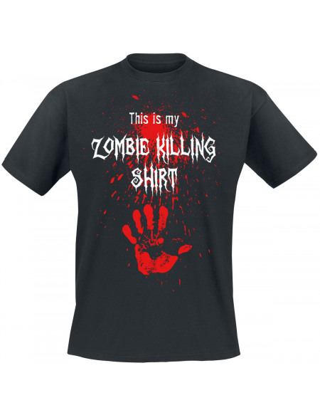 This Is My Zombie Killing Shirt T-shirt noir