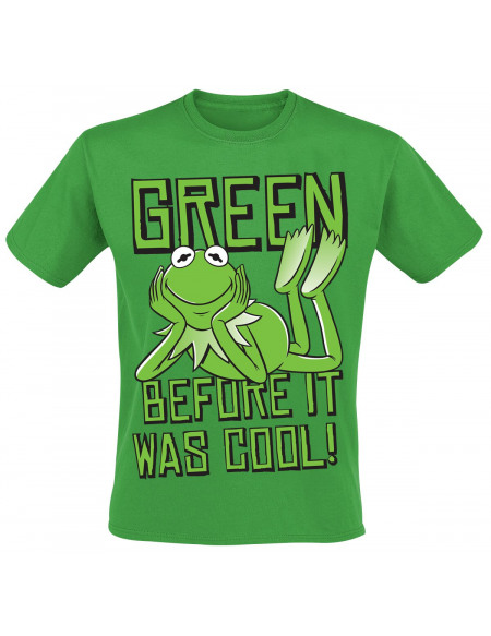 Le Muppet Show Kermit - Green Before It Was Cool! T-shirt vert