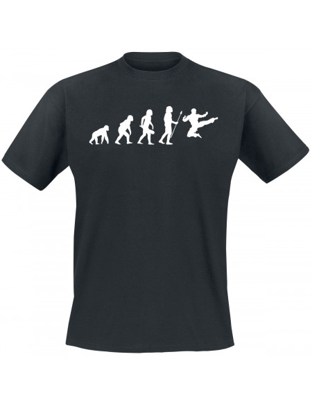 Evolution Kampfsportler T-shirt noir