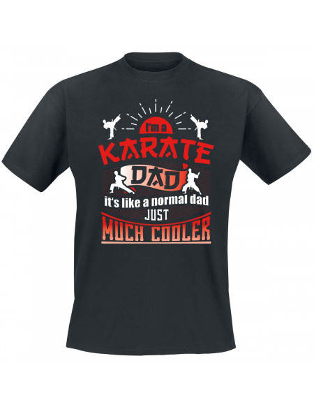 I'm A Karate Dad T-shirt noir