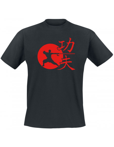 Kung Fu (Circle) T-shirt noir