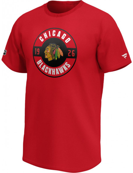 NHL Chicago Blackhawks T-shirt rouge