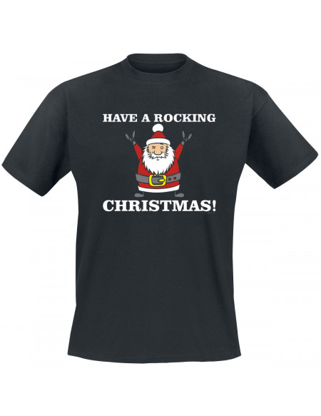 Have A Rocking Christmas! T-shirt noir