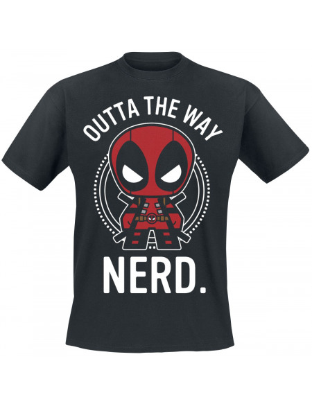 Deadpool Outta The Way T-shirt noir