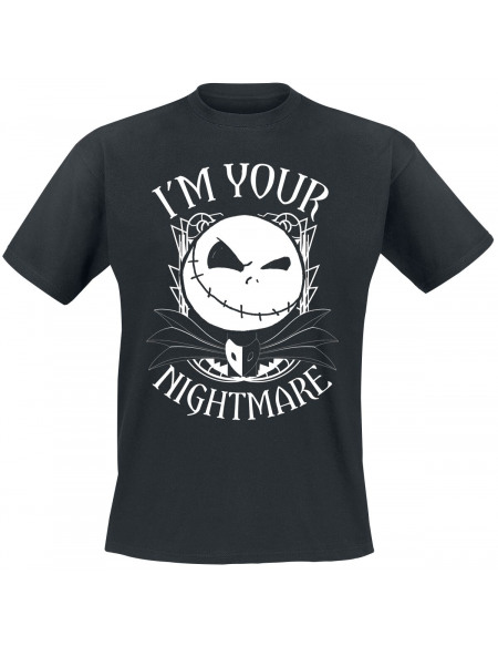 L'Étrange Noël De Monsieur Jack I'm Your Nightmare T-shirt noir